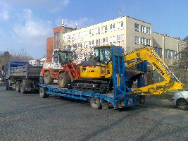 Přeprava mechanizace